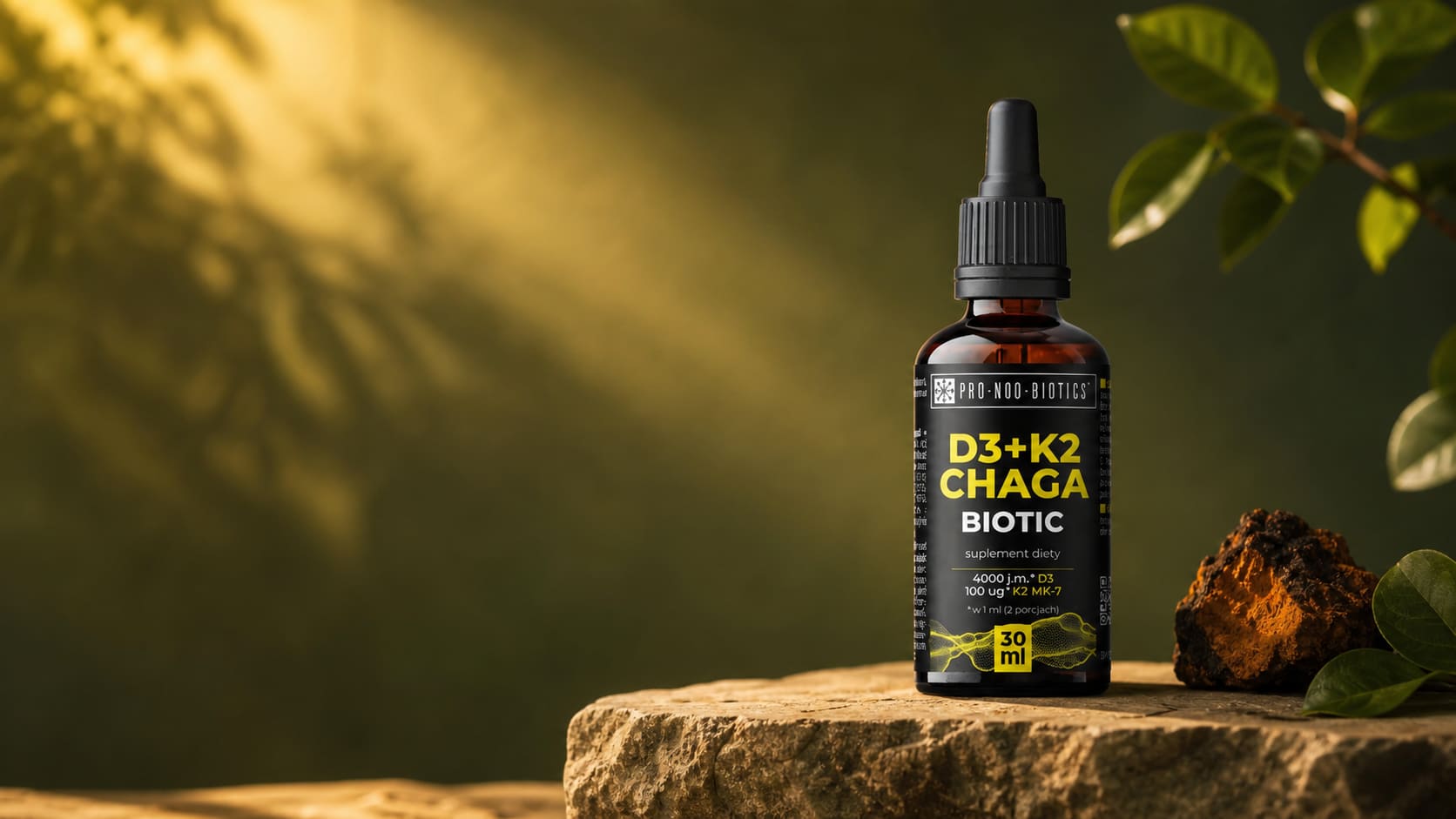 D3+K2 Chaga Biotic